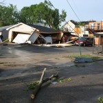 Collapsed Garage - 1100 block Green Bay St.