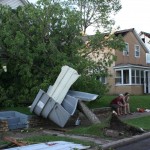 Tornado Damage - 1200 block Green Bay St.