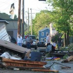 Collapsed Garage - 1200 block Redfield St.